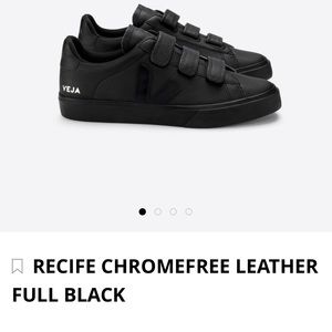 Used once VEJA Black Shoes
